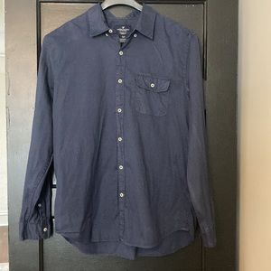 American Eagle Outfitters Blue Button Down Shirt